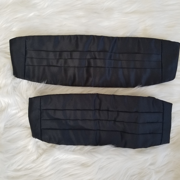 Mel Howard +2 satin cummerbands tuxedo belt - Picture 3 of 10